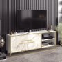 HANAH HOME TV polica Polka White 1 (875ZNA3059) - slika 2