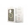 Guess Futrola za iPhone 14 Pro iml glitter peony gold black MagSafe - slika 3