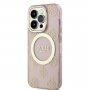 Guess Futrola za iPhone 14 pro iml glitter peony gold pink - slika 2