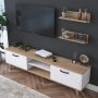 HANAH HOME TV polica M48 1043 Walnut (543WRN1507) - slika 4