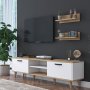 HANAH HOME TV polica M48 1043 Walnut (543WRN1507) - slika 2