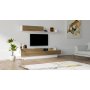 HANAH HOME TV polica Elda White Walnut (835PUQ3008) - slika 2