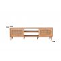 HANAH HOME TV polica Hazeran 180 (998VOW1155) - slika 5
