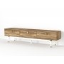 HANAH HOME TV polica Buse (TV Sehpası) Walnut (804TRH3011) - slika 1