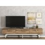 HANAH HOME TV polica Buse (TV Sehpası) Walnut (804TRH3011) - slika 2