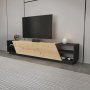 HANAH HOME TV polica Rhodes Anthracite Oak (322RTC2443) - slika 3