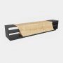 HANAH HOME TV polica Rhodes Anthracite Oak (322RTC2443) - slika 1
