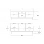 HANAH HOME TV polica Wood Walnut (835PUQ3038) - slika 5