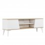 HANAH HOME TV polica Marelli Oak White (598MNM1143) - slika 3