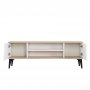 HANAH HOME TV polica Marelli Oak White (598MNM1143) - slika 4