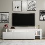 HANAH HOME TV polica Beliz White (382NRC1114) - slika 3
