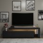 HANAH HOME TV polica Beliz Anthracite (382NRC1115) - slika 5