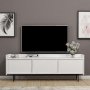 HANAH HOME TV polica Atlas White (382NRC1120) - slika 2