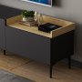 HANAH HOME TV polica Mia Anthracite (382NRC1122) - slika 5