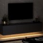 HANAH HOME TV polica Neon Illuminated Anthracite (382NRC1127) - slika 3