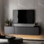 HANAH HOME TV polica Neon Illuminated Anthracite (382NRC1127) - slika 1