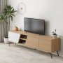 HANAH HOME TV polica Fiona Oak White (776HMS3107) - slika 3