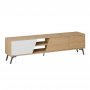HANAH HOME TV polica Fiona Oak White (776HMS3107) - slika 1