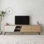 HANAH HOME TV polica Fiona Oak White (776HMS3107) - slika 2