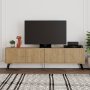 HANAH HOME TV polica Dune Oak (855DTE3095) - slika 2