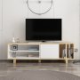 HANAH HOME TV polica Rosmar Oak White (935CMN1401) - slika 3
