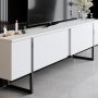 HANAH HOME TV polica Luxe White Black (618BLY1105) - slika 4
