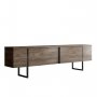 HANAH HOME TV polica Luxe Walnut Black (618BLY1106) - slika 1
