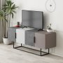 HANAH HOME TV polica Tontini Grey White Light Mocha (855DTE3112) - slika 3