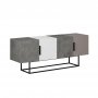 HANAH HOME TV polica Tontini Grey White Light Mocha (855DTE3112) - slika 1