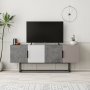 HANAH HOME TV polica Tontini Grey White Light Mocha (855DTE3112) - slika 2