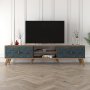 HANAH HOME TV polica Class Walnut Chalcedony (845HCT3007) - slika 1