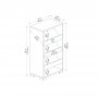 HANAH HOME Cipelarnik NASEM LIGHT (550ARN2625) - slika 5