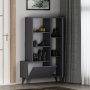 HANAH HOME Cipelarnik Agostina Shoes Anthracite (505CRL1602) - slika 3