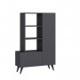 HANAH HOME Cipelarnik Agostina Shoes Anthracite (505CRL1602) - slika 1