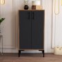 HANAH HOME Cipelarnik Prag Walnut Anthracite (845HCT4107) - slika 3