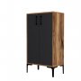 HANAH HOME Cipelarnik Prag Walnut Anthracite (845HCT4107) - slika 1