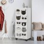 HANAH HOME Cipelarnik Filinta Cats White (869VEL6508) - slika 2