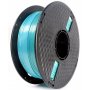 GEMBIRD 3DP-PLA-SK-01-BG PLA Svilenkasti duga Filament za 3D stampac 1.75mm, kotur 1KG blue/green - slika 1