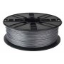 GEMBIRD 3DP-PLA1.75-01-S PLA Filament za 3D stampac 1,75mm kotur 1KG SILVER Srebrna - slika 1