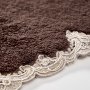 L`ESSENTIEL MAISON Kupatilski otirač Selonya Oval Brown - slika 2