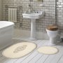 L`ESSENTIEL MAISON Kupatilski otirač Selonya Oval Cream - slika 2