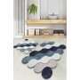 L`ESSENTIEL MAISON Kupatilski otirač Circle Blue - slika 1