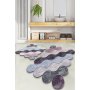 L`ESSENTIEL MAISON Kupatilski otirač Circle Purple - slika 1
