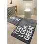 L`ESSENTIEL MAISON Kupatilski otirač Great Grey - slika 2