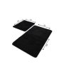 L`ESSENTIEL MAISON Kupatilski otirač Havai Black - slika 3