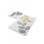 L`ESSENTIEL MAISON Kupatilski otirač Innovia White - slika 1