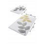 L`ESSENTIEL MAISON Kupatilski otirač Innovia White - slika 3