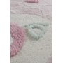 L`ESSENTIEL MAISON Kupatilski otirač Dantel Pink - slika 2