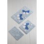 L`ESSENTIEL MAISON Kupatilski otirač Mari Blue - slika 1