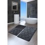 L`ESSENTIEL MAISON Kupatilski otirač Infinitiy Anthracite - slika 2